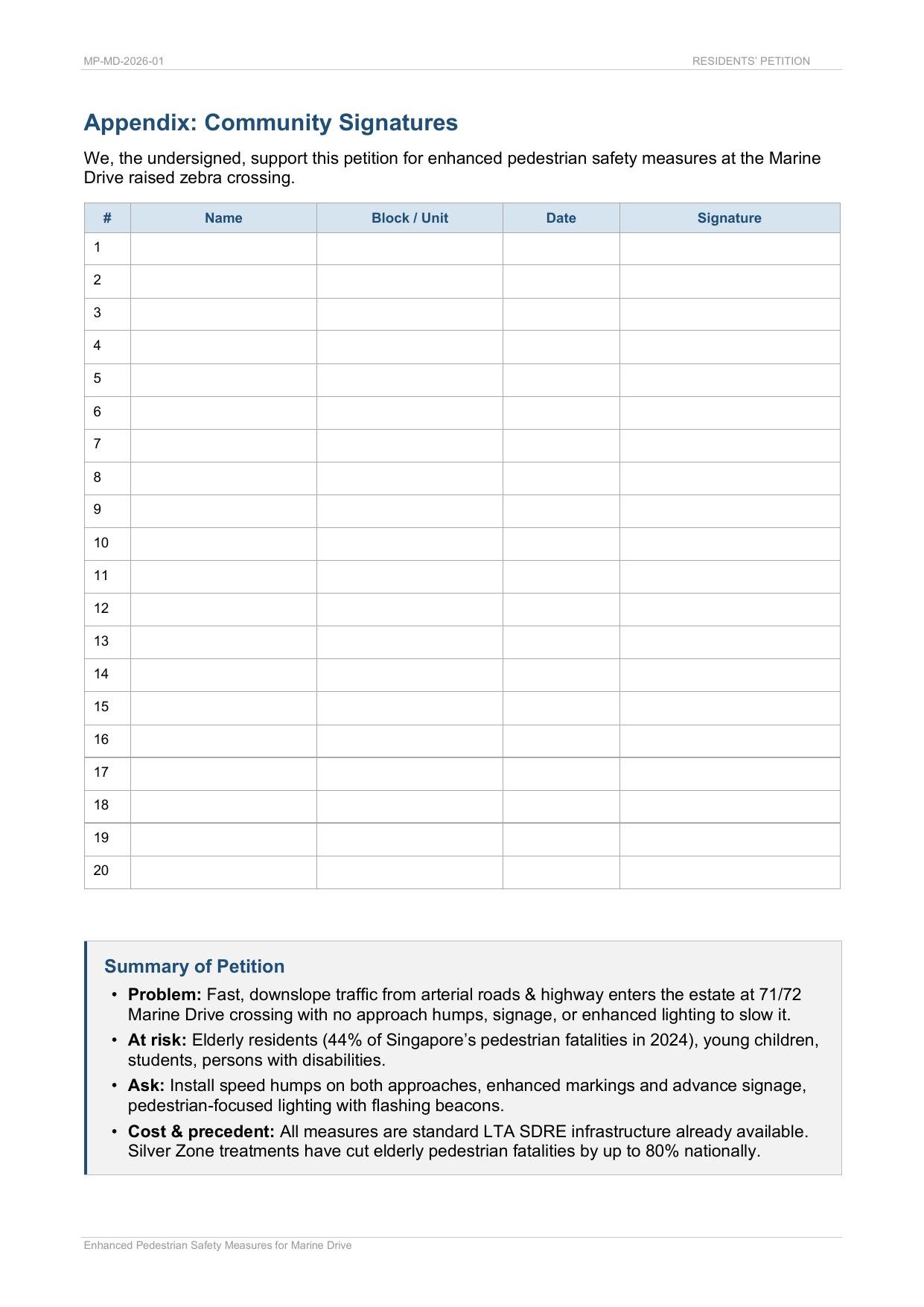 Petition page 8